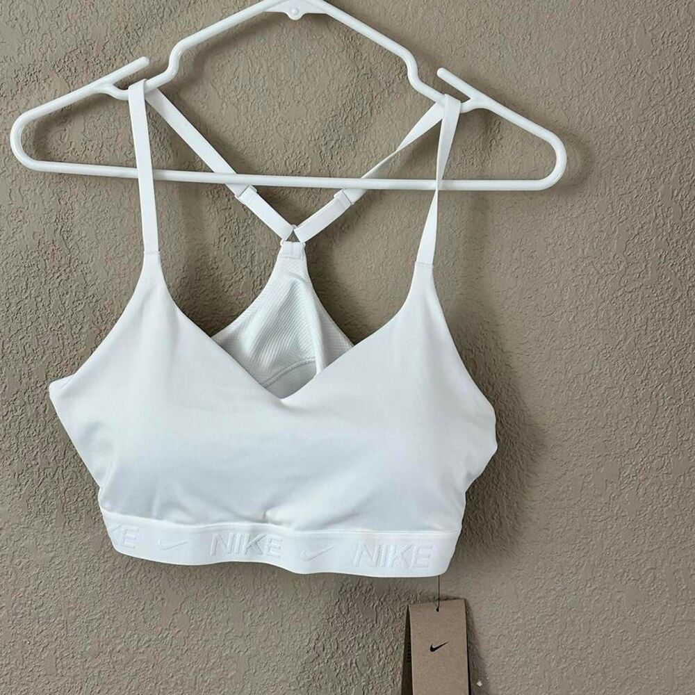 Nike Women's White Bra Size L